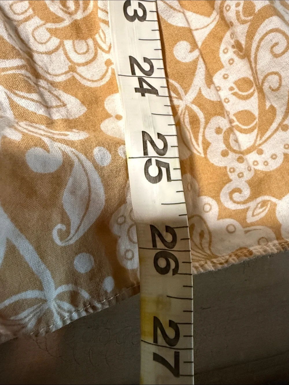 Toddler Girl Dress Tan & White